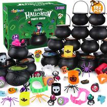 Festa de Halloween Favors ShyLizard Witch Cauldrons, pacote com 24 unidades para crianças
