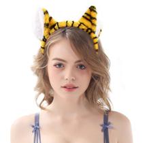 Festa de Natal de Halloween com bandana HORME Plush Tiger Ears