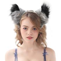 Festa de Natal de Halloween com bandana HORME Plush Wolf Ears