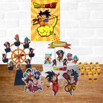 Festa em casa Dragon Ball Z decoração aniversário - DBM Kids
