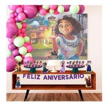 Festa Fácil Completa Tema Encanto Filme Da Disney Com Painel Festa Fácil Completa Tema Encanto Filme Da Disney Com Painel