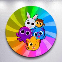 Festa Fofo Bolinho infantil com painel redondo capa decorativa tamanhos diversos Festa Fofo Bolinho infantil com painel redondo capa decorativa tamanhos diversos