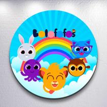 Festa Fofo Bolinho infantil com painel redondo capa decorativa tamanhos diversos Festa Fofo Bolinho infantil com painel redondo capa decorativa tamanhos diversos
