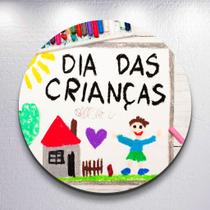 Festa Infantil Decoração Dia Das Crianças Painel Capa Sublimada Redondo Tamanhos Mini e Grande Festa Infantil Decoração Dia Das Crianças Painel Capa Sublimada Redondo Tamanhos Mini e Grande