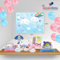 Festa Infantil Tema Chuva de Bençãos ou Chuva de Amor Mod. 1 Festa Infantil Tema Chuva de Bençãos ou Chuva de Amor Mod. 1