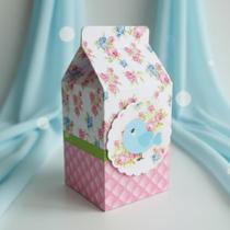 Festa Jardim Das Borboletas Personalizadas Passarinho Kit 10 Milk