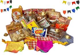 Festa Junina Doces Típicos C/25 Itens- Para 1 a 2 pessoas