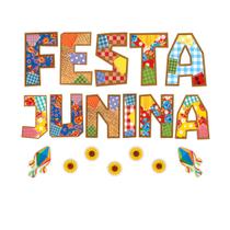 festa junina letreiro painel decoração grande