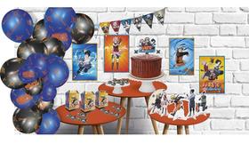 Festa Naruto - Kit Decorativo Só Um Bolinho