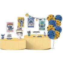 Festa Stitch Festa Fácil 60 Peças Decoração Mesversário Festa Stitch Festa Fácil 60 Peças Decoração Mesversário