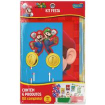 Festa Super Mario Kit Decorativo Só Um Bolinho Festa Em Casa