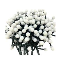 Festão 400 Leds Bolinhas Brancas 3M Bivolt 31003