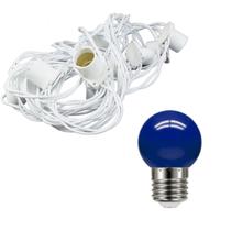 Festão 5 Metros com Lâmpadas Bolinha Coloridas