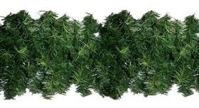 Festão Aramado Cor Verde 180 Galhos 2.7 Metros Decoração Natal