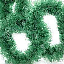 Festão De Natal Verde Opaco Premium 9cm x 2 metros - Master Christmas Festão De Natal Verde Opaco Premium 9cm x 2 metros - Master Christmas