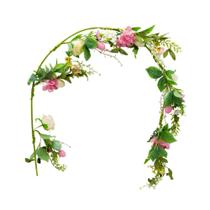 FESTAO DECORATIVO COM OVOS COLORIDOS E FOLHAS 152cm - Tok da Casa FESTAO DECORATIVO COM OVOS COLORIDOS E FOLHAS 152cm - Tok da Casa