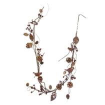Festao decorativo natalino com pinhas - 140cm