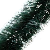 Festão Enfeite de Natal Verde Nevado Opaco 13,5x200cm - RIO MASTER Festão Enfeite de Natal Verde Nevado Opaco 13,5x200cm - RIO MASTER