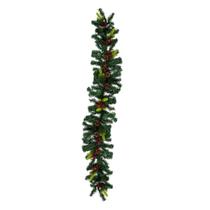 Festão Natalino com Pinha Decoração Mesa Escada 2,70 cm