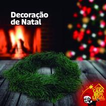 Festão Verde Escuro Decoração de Natal de 2 Metros