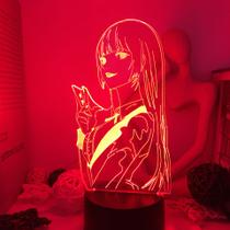 Festival criativo de gradientes coloridos com luz noturna 3D Kakegurui