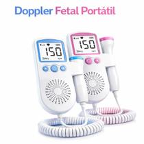 Fetal Portátil com Leitura Digital Precisa 3MHz e Alta Sensibilidade Sonora