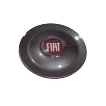 Fiat Calota Central Grafite Novo Original