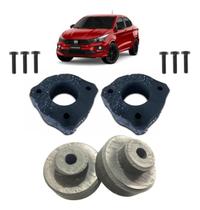 Fiat Cronos Kit Calço de Mola Dianteiro 2,5cm Traseiro 4cm Fiat Cronos Kit Calço de Mola Dianteiro 2,5cm Traseiro 4cm