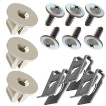 Fiat Siena 2004 a 2013 Kit Para-Barro Dianteiro 12pcs Fiat Siena 2004 a 2013 Kit Para-Barro Dianteiro 12pcs