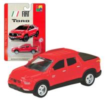 Fiat Toro Carrinho Miniatura Cks 1:64 Pneus De Borracha Coleção Pick up Caminhonete