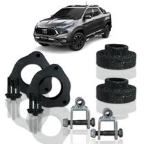 Fiat Toro Kit Calço Mola Dianteiro Traseiro 2,5cm +Prol TR.