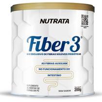 Fiber 3 Pote Com 200g Nutrata
