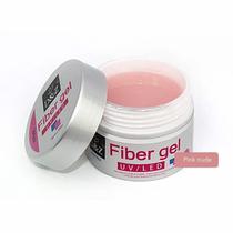 Fiber gel d&z t3 30ml - pink nude capa base nivelante alongamento das unhas