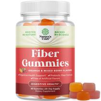 Fiber Gummies Natures Craft Tasty Prebiotic para adultos 60 ct