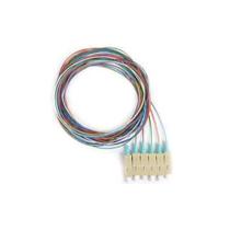 Fiber Pigtail COMZON 6 vertentes 50/125 multimodo OM3 SC/PC Fiber Pigtail COMZON 6 vertentes 50/125 multimodo OM3 SC/PC