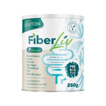 Fiberliv 7 Fibras Prebiótico em Pó Neutro 250g Lauton Nutrition