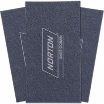 Fibra Abrasiva Pré Pintura Cinza 24x13cm 3 Peças - 69957328765 - NORTON