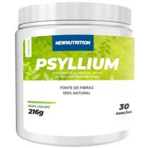 Fibra Alimentar Psyllium em Flocos 216g Natural NewNutrition - Auxilia na Redução do Colesterol