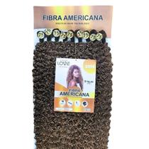 Fibra Americana Premium Zaila 75cm com 320g Cabelo Cacheado de Alta Qualidade e Textura Natural On