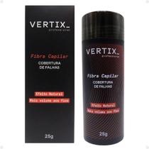 Fibra Capilar Vertix Cobertura de Falhas Castanho Médio Cód.2813 25g Fibra Capilar Vertix Cobertura de Falhas Castanho Médio Cód.2813 25g