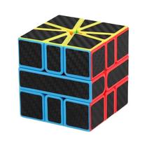 Fibra De Carbono Moyu Meilong Cubo Mágico 2X2 3X3 4X4 5X5 Profissional Speedcube Quebra-cabeça