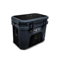 Fibra de carbono para pele compatível com o refrigerador rígido Yeti Roadie 15