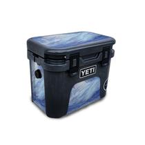 Fibra de carbono para pele compatível com o refrigerador rígido Yeti Roadie 15
