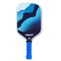 Fibra de carbono Pickleball Paddle Friday Polar Plunge Fibra de carbono Pickleball Paddle Friday Polar Plunge