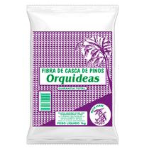Fibra De Casca De Pinus Orquidea 1 Kg Drenagem de Vaso Ouro Verde