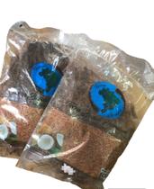 Fibra de coco premium 500gr orquideas plantas ornamentais