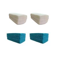 Fibra De Limpeza 20 Verde + 20 Branca 100X230 Fibra De Limpeza 20 Verde + 20 Branca 100X230