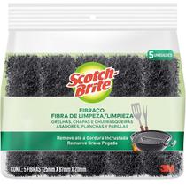 Fibra de Limpeza GRILL Fibraco SCOTCH-BRITE 5 Unidades Fibra de Limpeza GRILL Fibraco SCOTCH-BRITE 5 Unidades