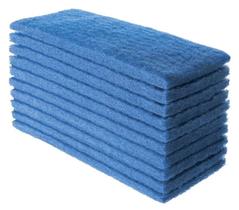Fibra De Limpeza Leve Azul 260X102MM Pacote com 10 Unidades 9509 Super Pro
