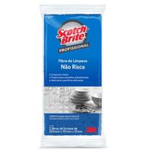 Fibra de Limpeza Profissional Não Risca 3m Scotch Brite 2un